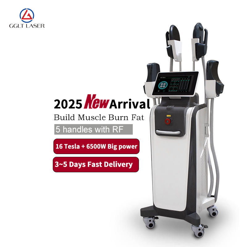 China New Upgrade 6500W 5 handles with RF technology body
